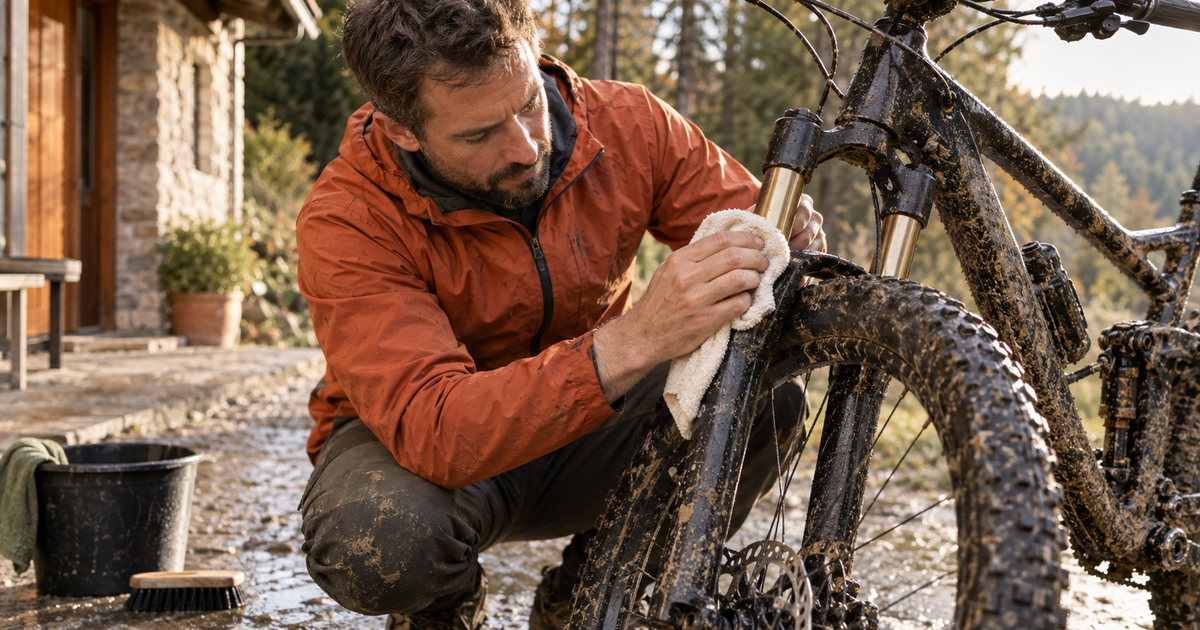 Entretien de fourche VTT : les bons gestes et le bon timing