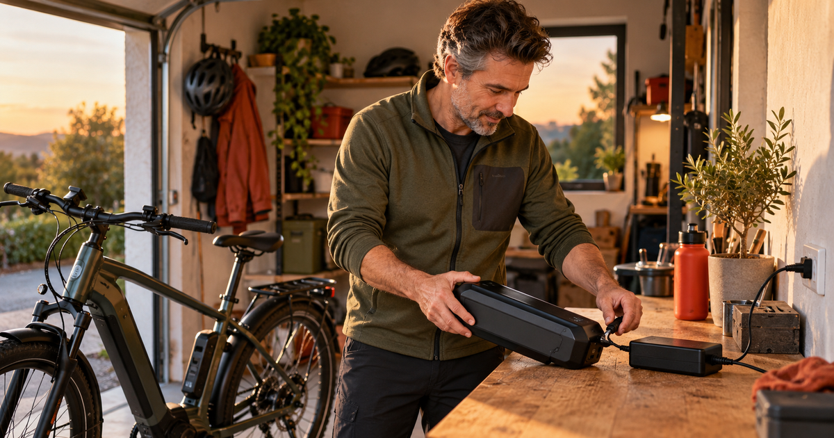 Temps de charge d’une batterie de vélo électrique : les vrais repères